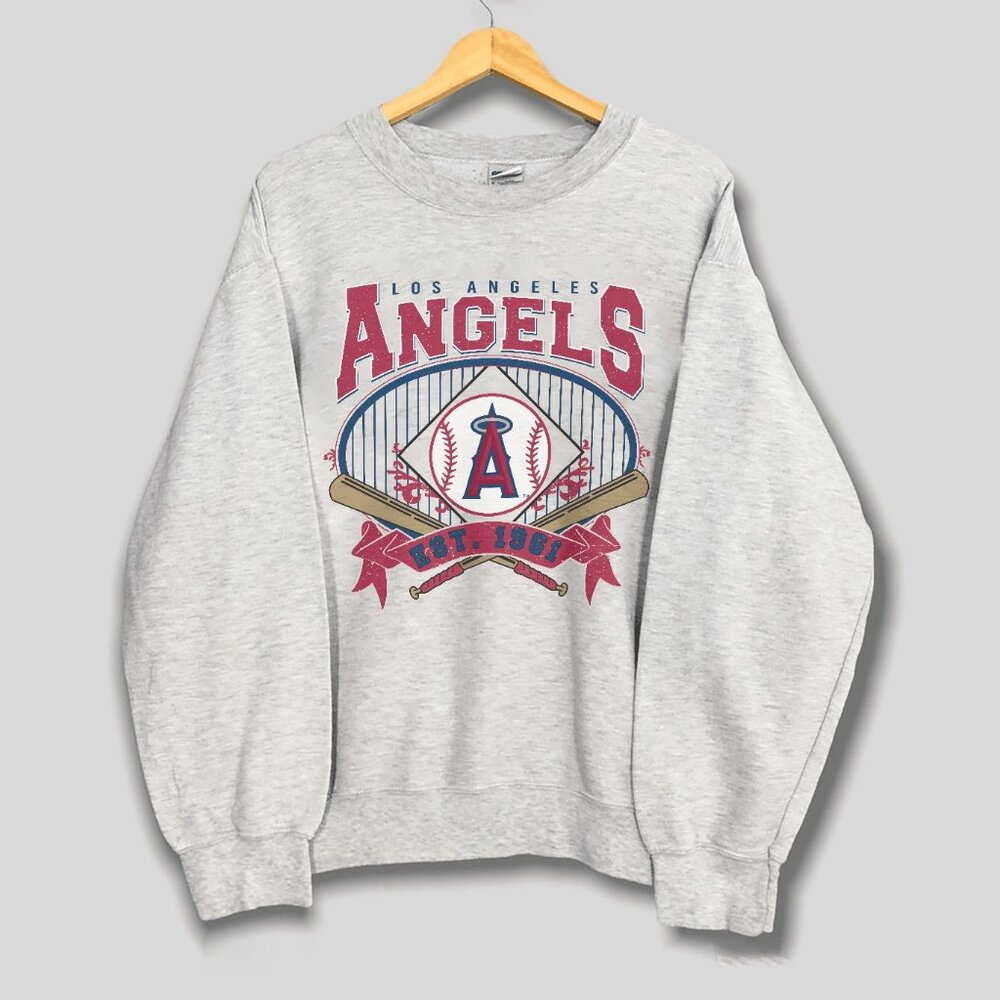Vintage Los Angeles Baseball Sweatshirt, EST 1861 Los Angeles Men Women Shirt